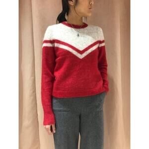 Just Female Swiss Knot Sweater In Scarlett Saga